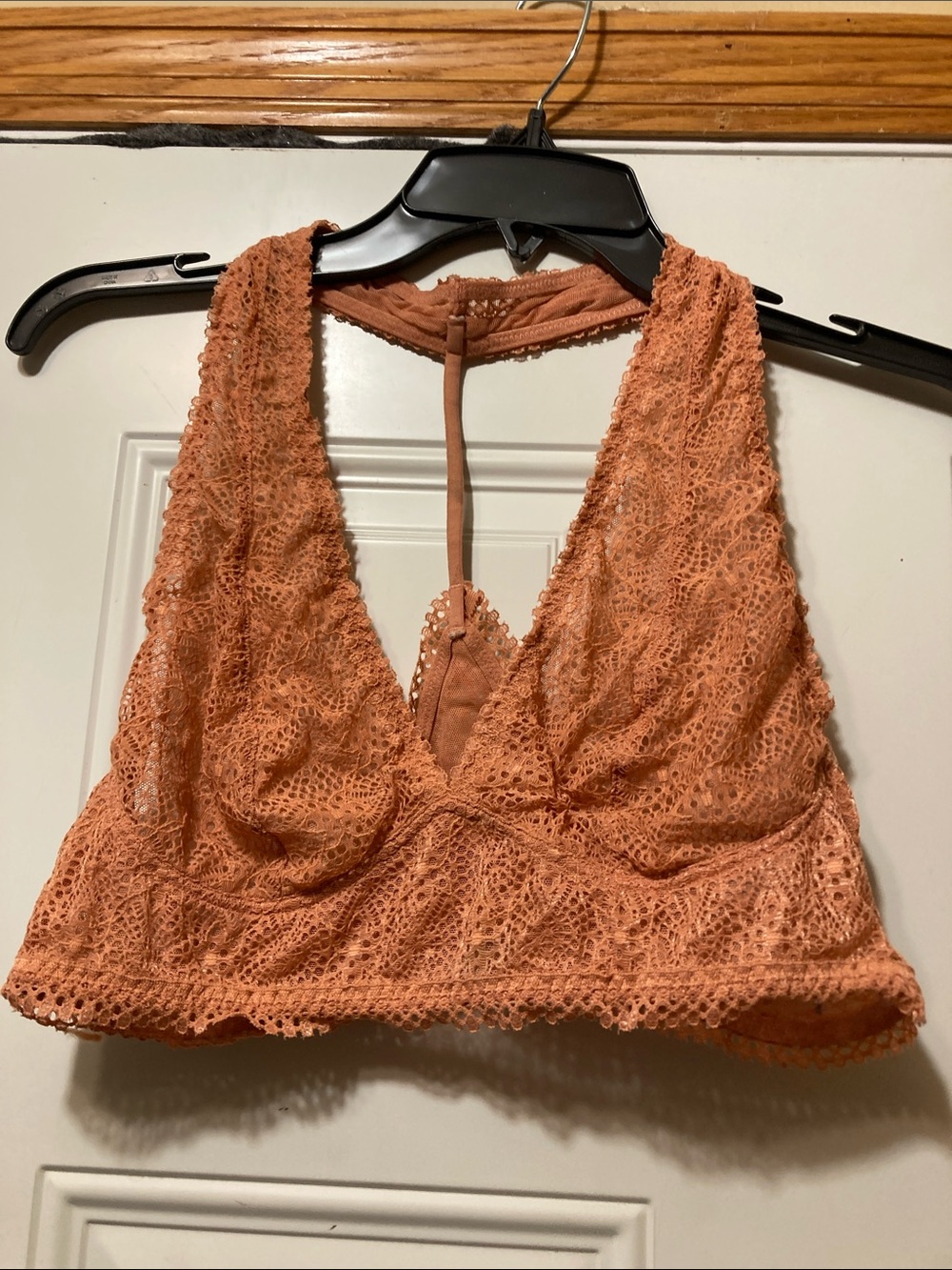 Victoria’s Secret Lace Bralette Top - Rust Orange XL